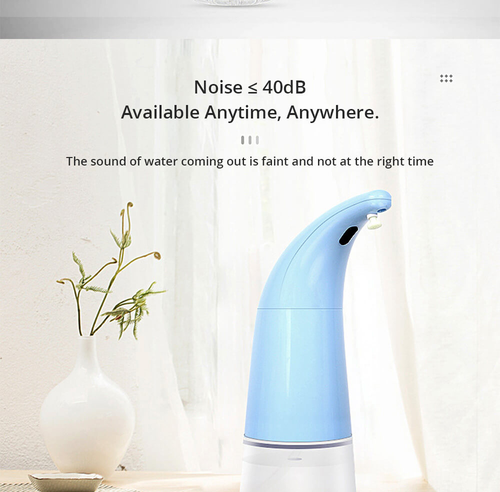 Smart Automatic Induction Soap Dispenser Alcohol Disinfection Hand Washing Box For Hotel School Bathroom kitchen - Blue