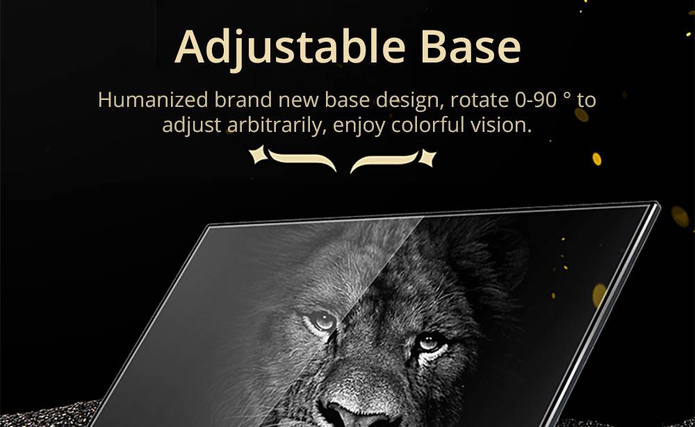 Sculptor MR156LU Portable Monitor 15.6" 4K UHD IPS Touch Screen 72% NTSC HDR Dual Type-C+Mini HDMI Black