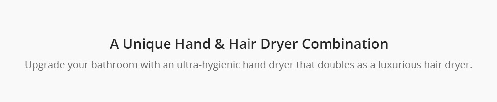 Deerma DEM-GS100 Smart Multifunctional Automatic Hand Dryer Hair Dryer IR All Round Induction Negative Ion Purification High Volume USB Interface From Xiaomi Youpin - White