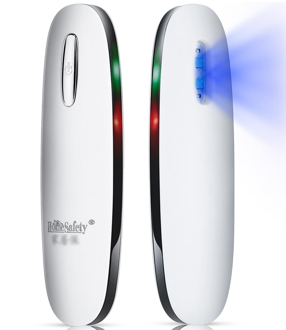 Portable UV Sterilization Disinfection Lamp USB Charging Kitchen Bathroom Hotel Office - White
