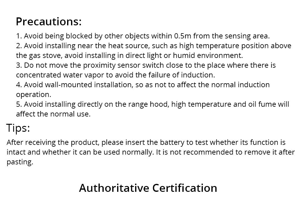EZVALO 600mm Wireless Intelligent Hand-scanning Cabinet Lamp LED Light Technology Max Brightness 400 lux USB Charging Split Battery Design Kitchen Smart Induction - White