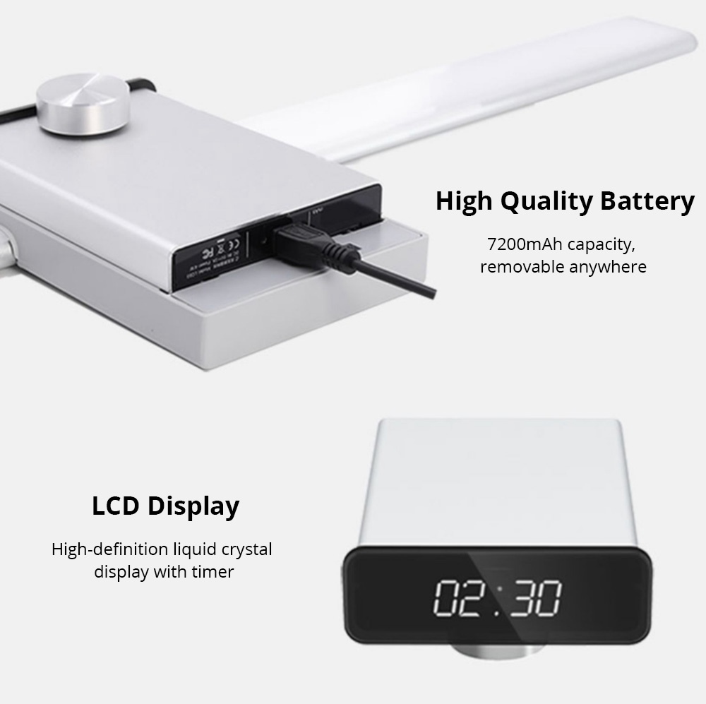 EZVALO 600mm Wireless Intelligent Hand-scanning Cabinet Lamp LED Light Technology Max Brightness 400 lux USB Charging Split Battery Design Kitchen Smart Induction - White