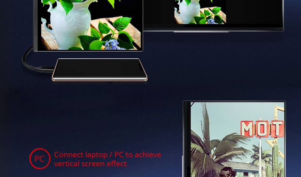 Sculptor MF156LG Auto-rotating 15.6" 1080P 144Hz FHD IPS OSD Touch Menu Portable Monitor 72% NTSC HDR Dual Type-C+Mini HDMI Gaming Display Screen For Smartphones Digital Cameras Tablets Laptops Game Consoles - Black