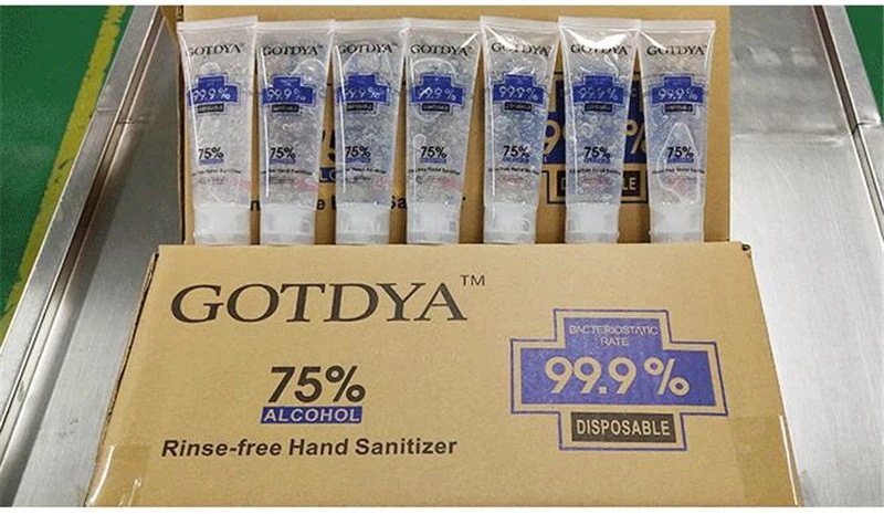 3PCS GOTDYA 80ml Wash Free Hand Alcohol Spray Gel Hand Sanitizer with 75% Alcohol Hand Soap for Daily Health Care