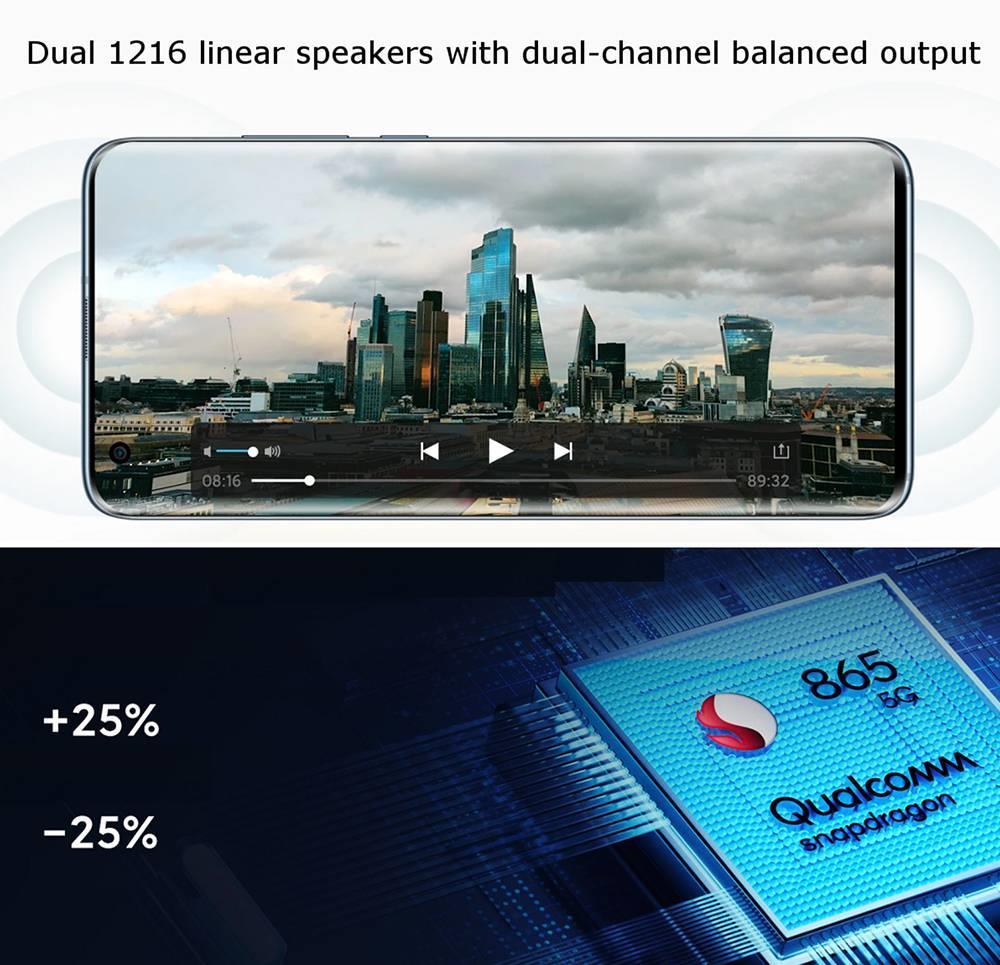 Xiaomi Mi 10 Global Version 6.67 Inch 5G Smartphone Qualcomm Snapdragon 865 8GB RAM 256GB ROM Android 10.0 Quad Rear Camera 4780mAh Battery - Twilight Grey