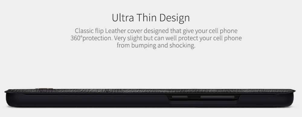 NILLKIN Protective Leather Phone Case For HUAWEI P40 Pro Smartphone - Brown
