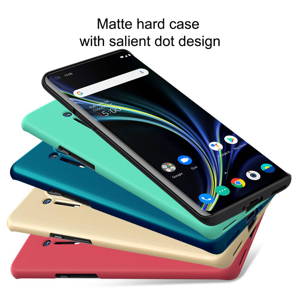 NILLKIN Protective Frosted PC Phone Case For Oneplus 8 Pro Smartphone - Black