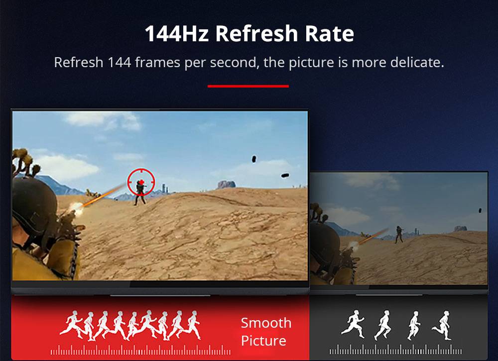 Sculptor MF156LZ Auto-rotating 15.6" 1080P FHD IPS 144Hz Touch Menu Portable Monitor 72% NTSC HDR Dual Type-C+Mini HDMI Gaming Display Screen For Smartphones Digital Cameras Tablets Laptops Game Consoles - Black