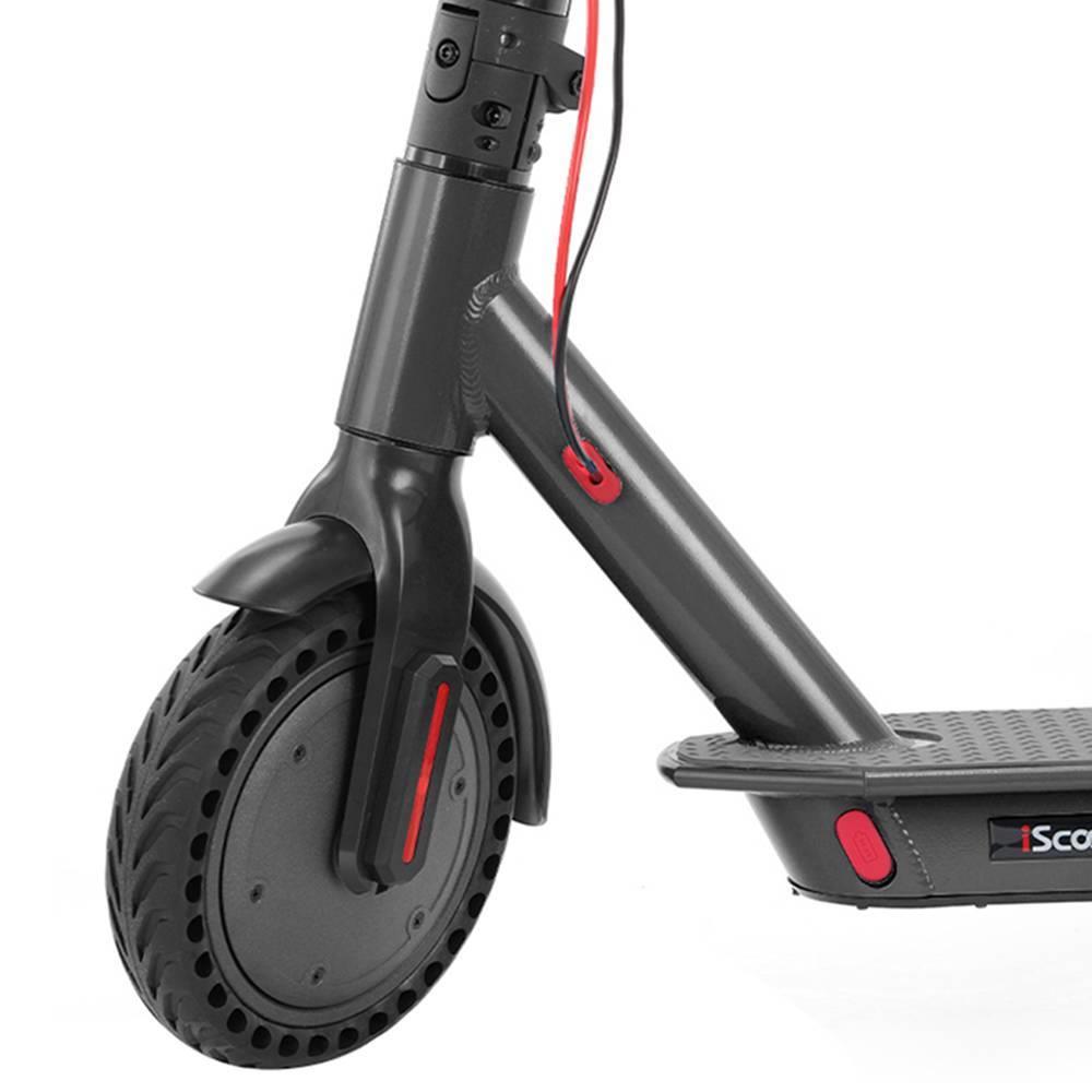 E4 Folding Electric Scooter 8.5 Inch Honeycomb Tire 250W Motor Max 25km/h Up To 25km Range Dual Disc Brake LED Display - Black