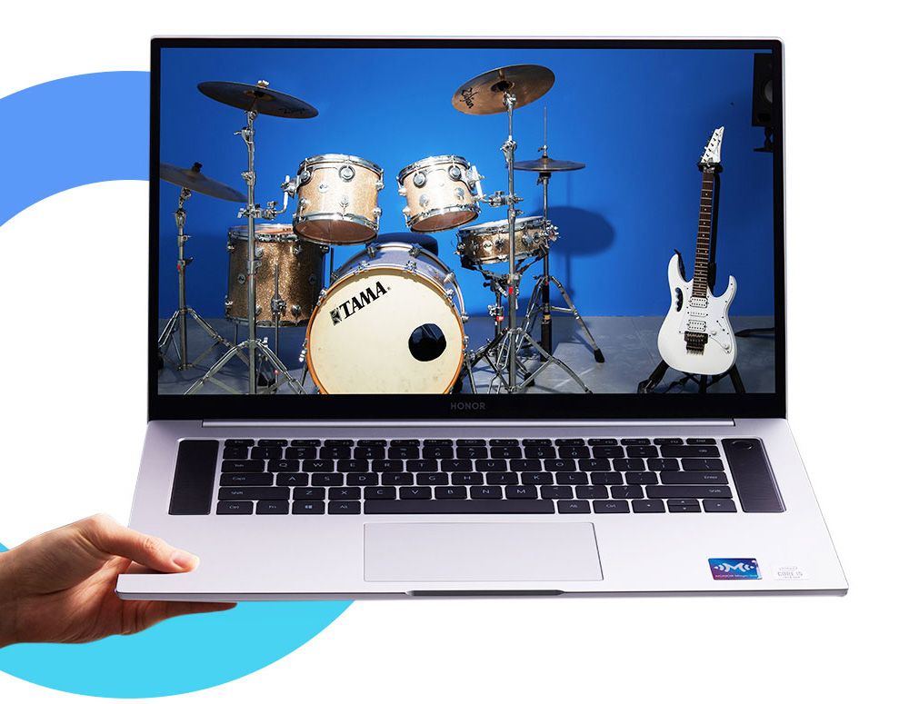 Huawei Honor MagicBook Pro 2020 Laptop Intel Core i5-10210U 16.1 Inch 1920 x 1080 IPS Matte Screen NVIDIA GeForce MX350 Windows 10 16GB DDR4 512GB SSD Built-in Stereo Speaker - Silver