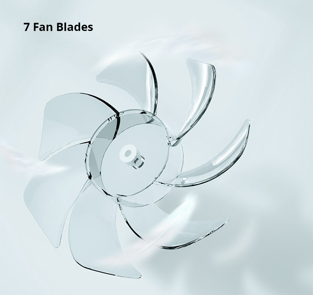 Portable Folding Hanging Neck Fan Silent Brushless Motor Summer Cooldown Three Wind Speeds USB Charging 3000mAh Battery - Black