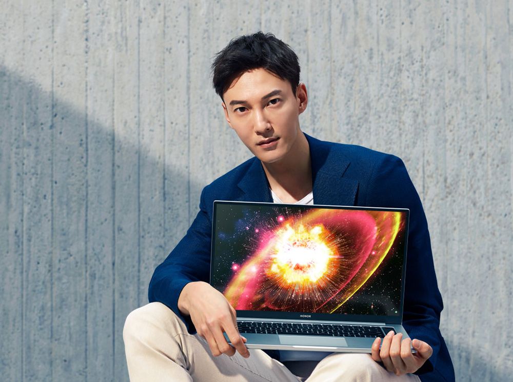 Huawei Honor MagicBook Pro 2020 Laptop Intel Core i5-10210U 16.1 Inch 1920 x 1080 IPS Matte Screen NVIDIA GeForce MX350 Windows 10 16GB DDR4 512GB SSD Built-in Stereo Speaker - Silver