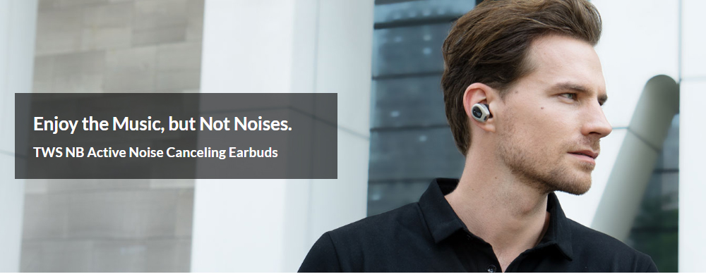 EDIFIER NB ANC Bluetooth 5.0 TWS Earbuds Qualcomm QCC3026 cVc aptX HiFi Stereo LDS Antenna IPX5 Wireless Charging