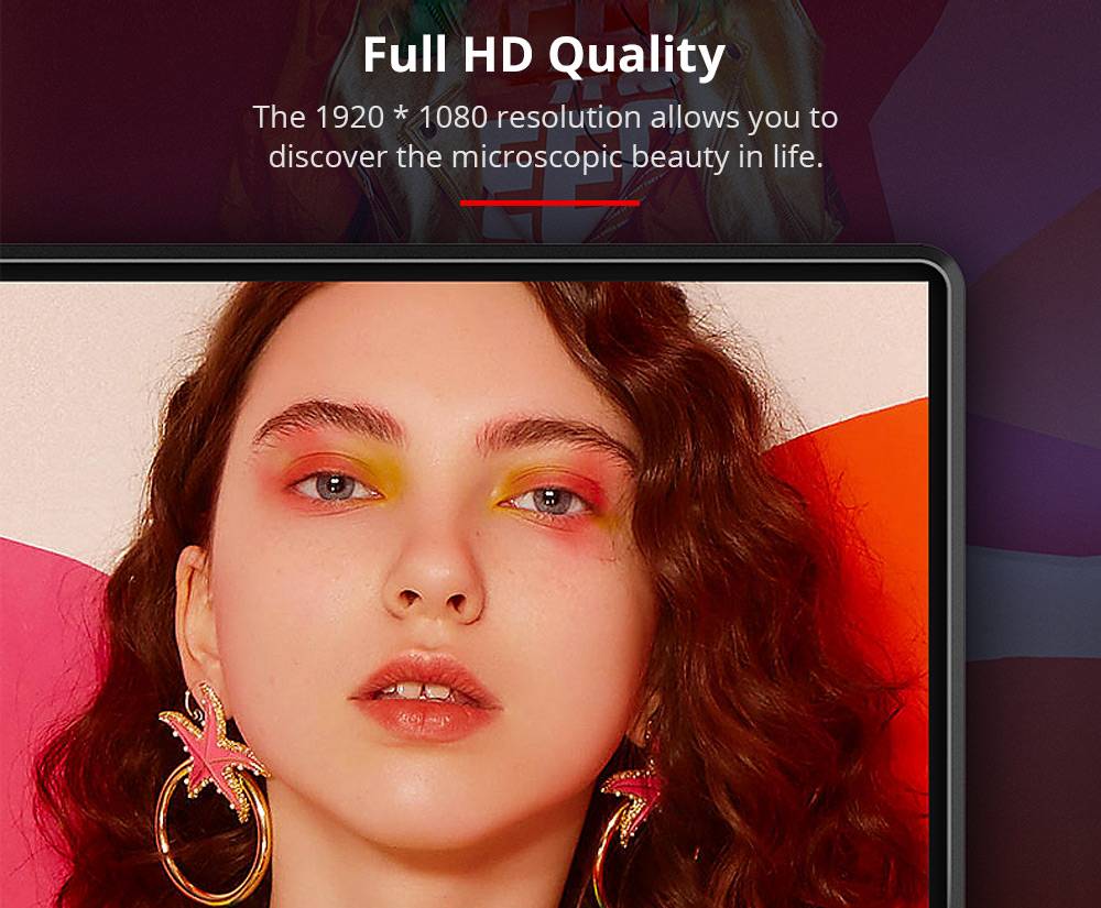 Sculptor MF156LZ Auto-rotating 15.6" 1080P FHD IPS 144Hz Touch Menu Portable Monitor 72% NTSC HDR Dual Type-C+Mini HDMI Gaming Display Screen For Smartphones Digital Cameras Tablets Laptops Game Consoles - Black