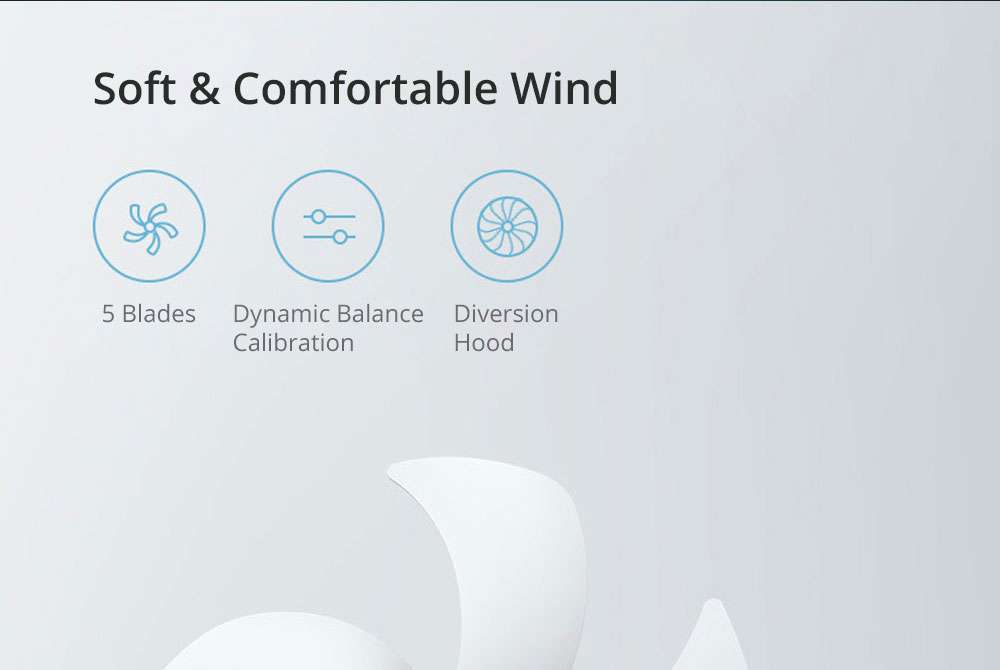 Edon Portable Wireless Folding Multi-function Suspension Fan 4 Wind Speed Intelligent Control USB Charging 4000mAh Lithium Battery With Night Light For Dormitory Office Outdoor - Grey