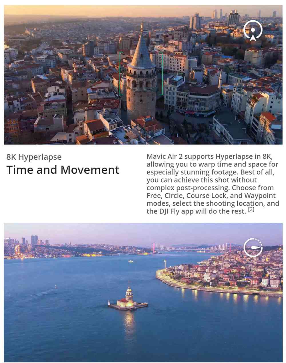 DJI Mavic Air 2 10KM 1080P FPV 4K Camera 3-Axis Gimbal 8K Hyperlapse 34mins Flight Time