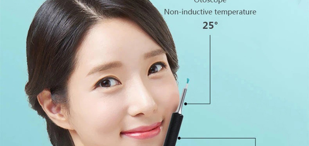 Bebird T5 Smart Visual Ear Picker 200W High Precision Endoscope IP67 Waterproof Mirror APP Connection Temperature Controllable Chargeable 250mAh Battery - Black