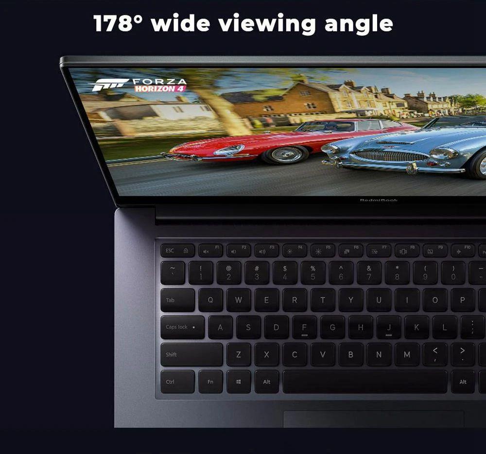Xiaomi Redmibook 16 Ryzen Edition Laptop AMD Ryzen 5 4500U 16.1 Inch 1920 x 1080 FHD Screen Windows 10 8GB DDR4 512GB SSD Full Size Keyboard CN Version - Gray
