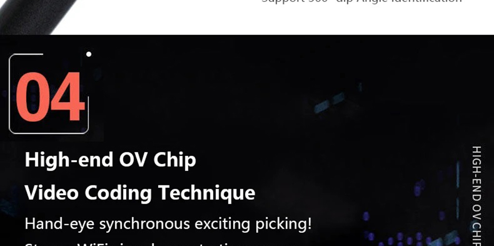 Bebird T5 Smart Visual Ear Picker 200W High Precision Endoscope IP67 Waterproof Mirror APP Connection Temperature Controllable Chargeable 250mAh Battery - Black