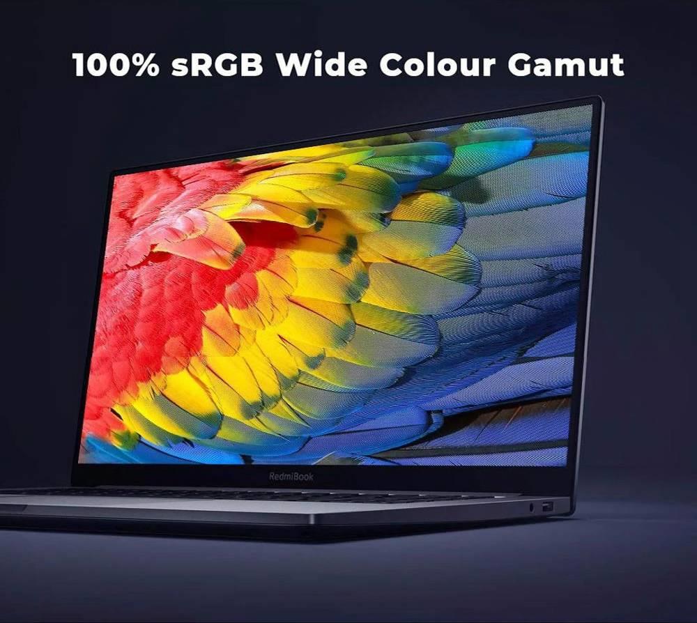 Xiaomi Redmibook 16 Ryzen Edition Laptop AMD Ryzen 5 4500U 16.1 Inch 1920 x 1080 FHD Screen Windows 10 8GB DDR4 512GB SSD Full Size Keyboard CN Version - Gray