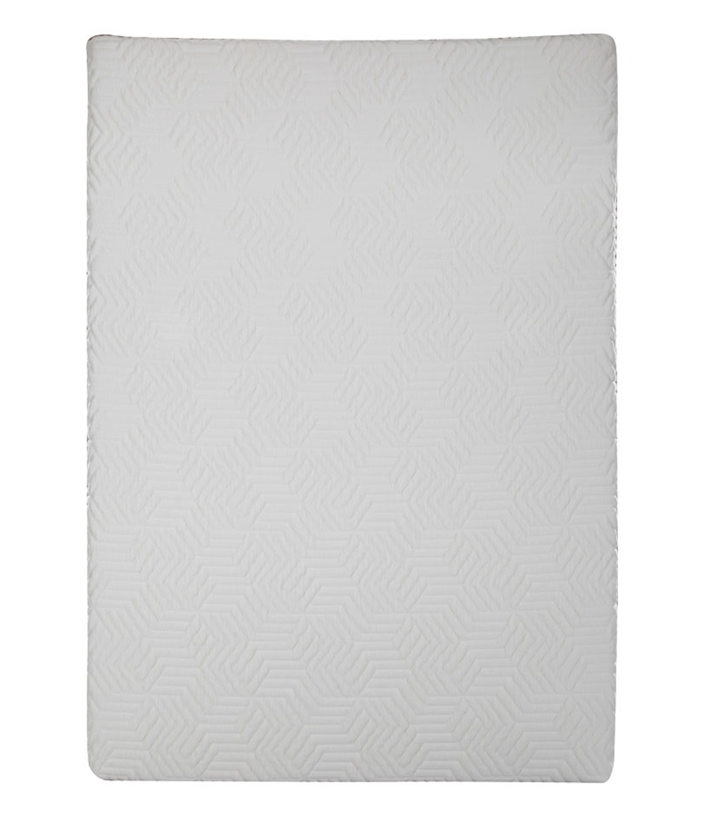 10 Inch 4-layer Silica Gel Memory Foam Mattress Ventilation Cool Comfortable With 2 Large Pillows - White