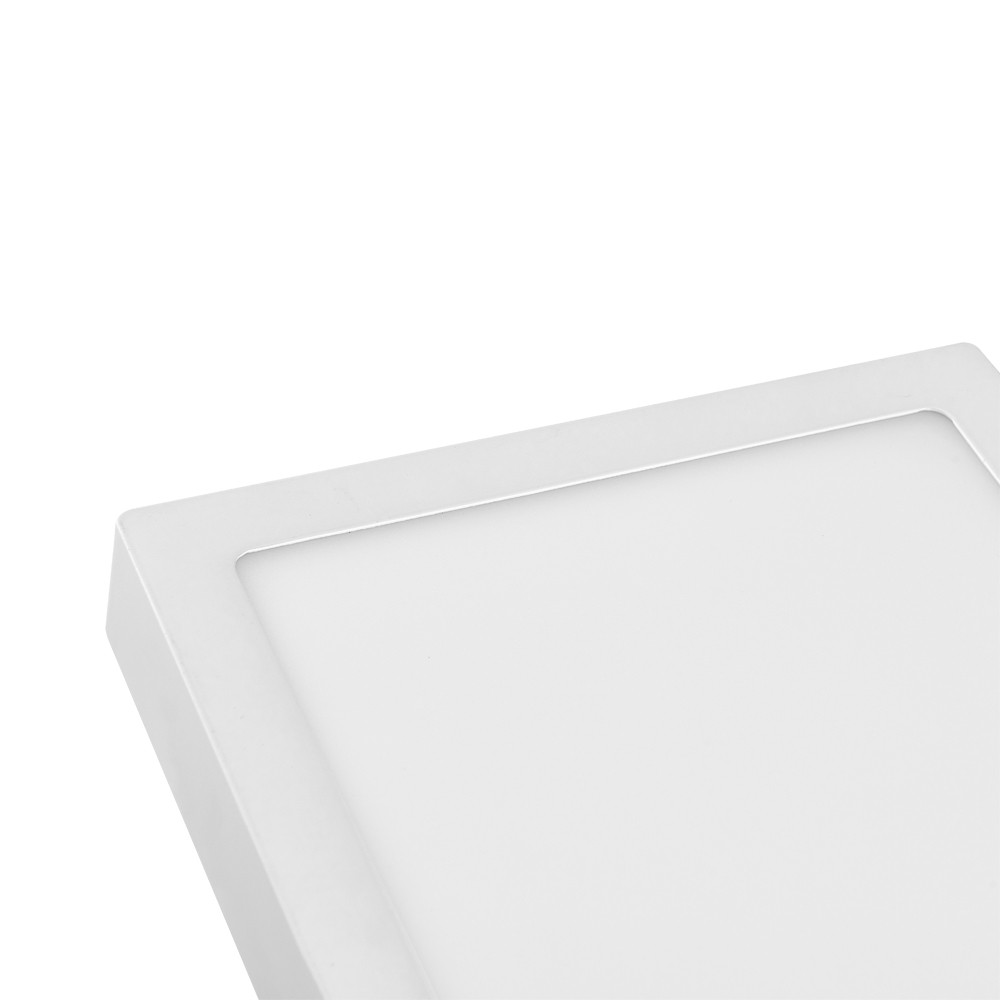 220v 12w Surface Mounted Panel Light Cool White Square