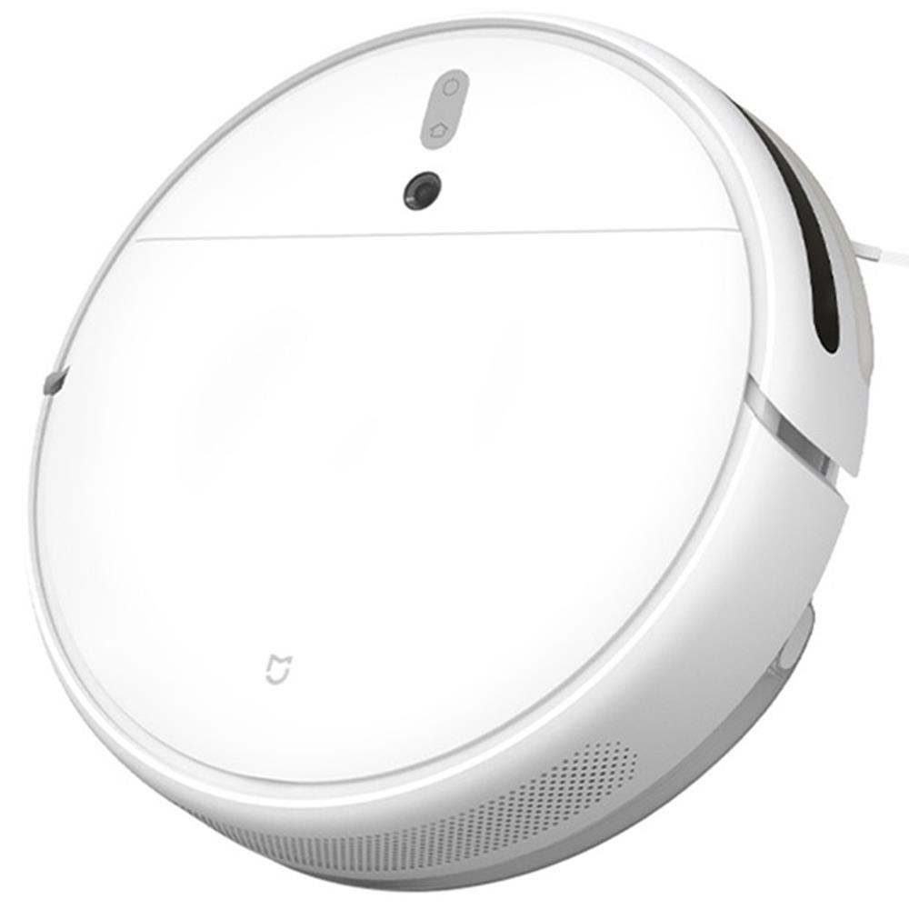 Xiaomi MIJIA 1C 2 in 1 Smart Robot Vacuum Cleaner Visual Dynamic Navigation VSLAM 2500pa Super Suction WIFI Intelligent Electrically 2400mAH with APP Control - White