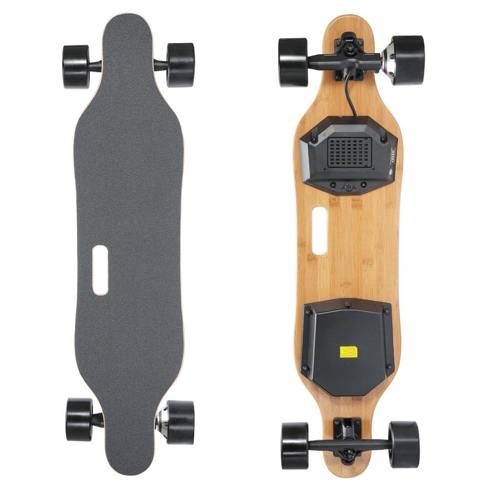 REDPAWZ SYL-06 Electric Skateboard 350W Single Motors 4000mAh Battery Max Speed 30km/h With Remote Control - Black