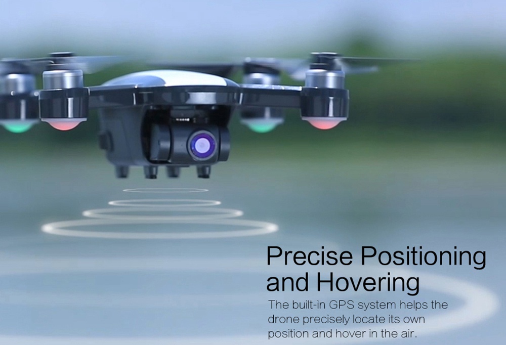 JJRC X9PS 4K 5G WIFI FPV Dual GPS RC Drone With 2-Axis Gimbal RTF - Black Three Batteries with Bag