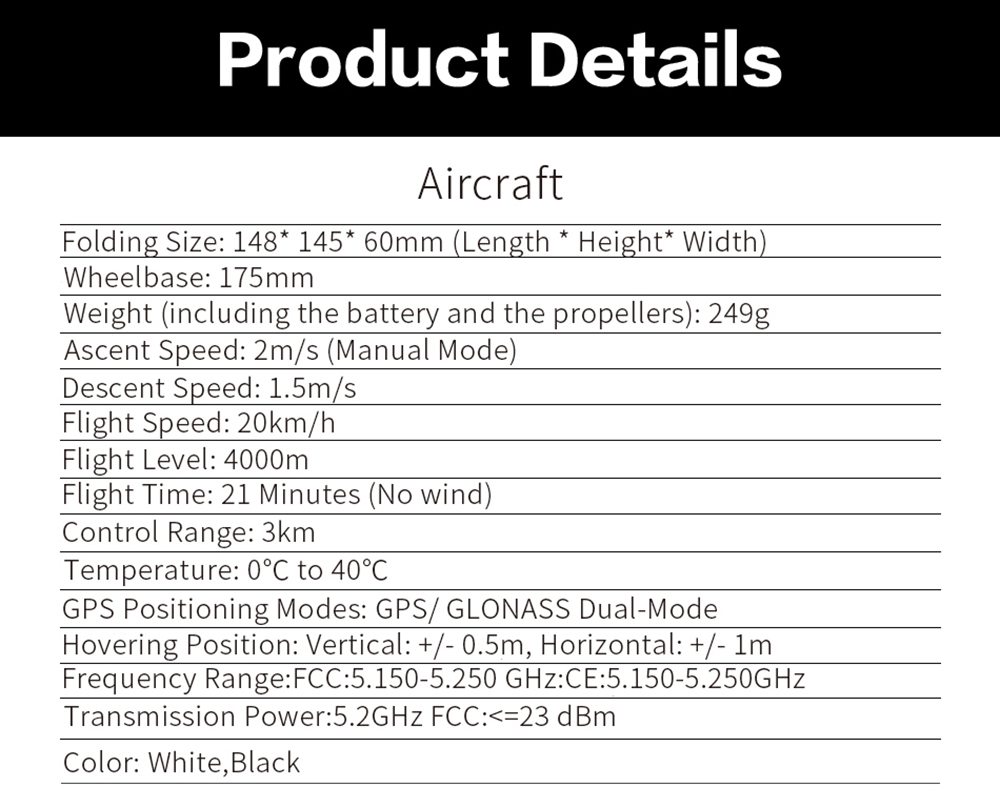 JJRC X9PS 4K 5G WIFI FPV Dual GPS RC Drone With 2-Axis Gimbal RTF - Black Three Batteries with Bag