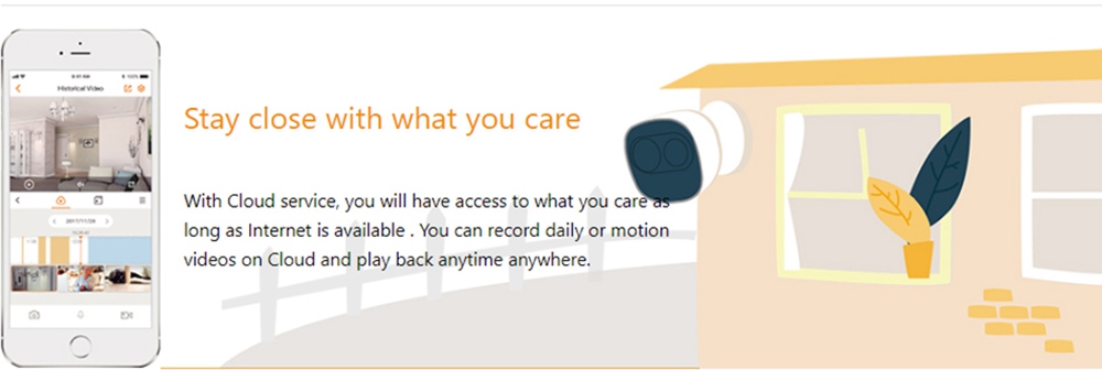 IPC-A26HIP Dahua IMOU Ranger IQ IP Camera 1080P HD Night Vision AI Human Detection Custom Voice Recording Siren Two-way Talk Home Company Security Monitor - Black