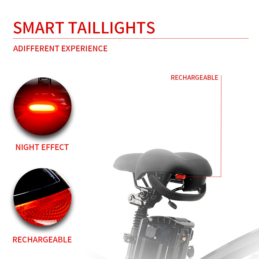 CMACEWHEEL KS26 Electric Moped Bicycle 26 x 4 Inch Fat Tire Three Modes 750W Motor Max Speed 45km/h 20AH Battery Up To 100km Range Disc Brake - Black
