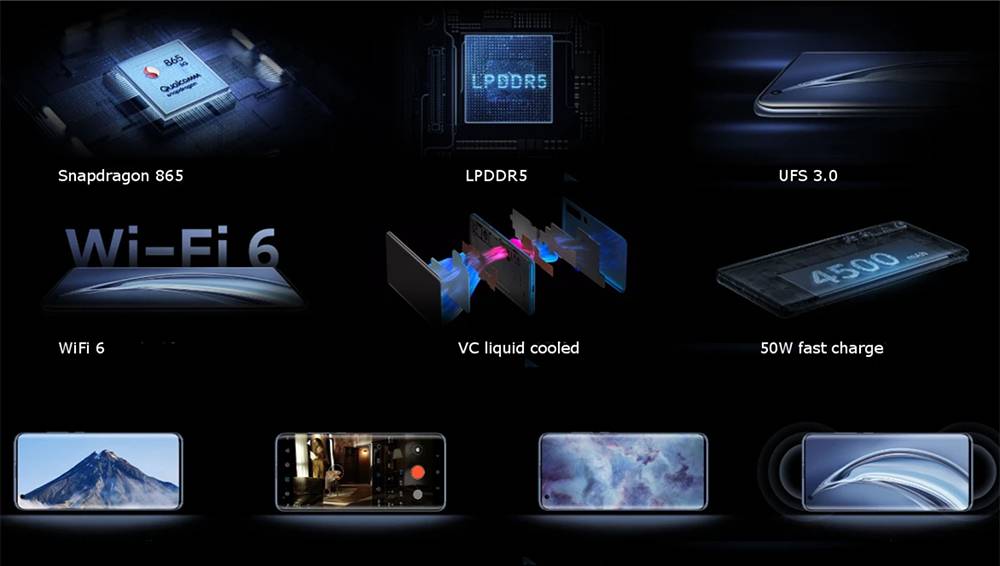 Xiaomi Mi10 Pro 5G Smartphone 6.67 Inch 12GB RAM 512GB ROM Snapdragon 865 MIUI 11 Four Rear camera 4500mAh
