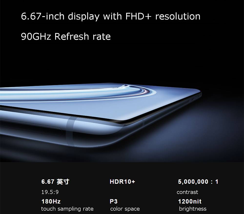Xiaomi Mi10 Pro 5G Smartphone 6.67 Inch 12GB RAM 512GB ROM Snapdragon 865 MIUI 11 Four Rear camera 4500mAh