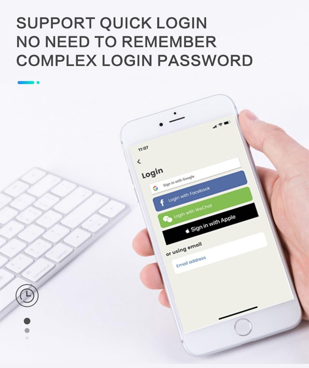 Exitec H03 Smart Fingerprint Key Lock with Biometric, Keyless Entry Mechanical Handle with Bluetooth, App Support, Multilingual, Left and Right, Compatible with 35-58mm thickness for Main Door Entrance, Master Room, Home, Hotel, Apartment, School