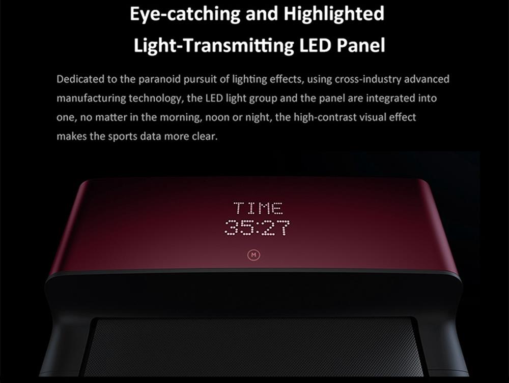 WalkingPad A1 Pro Walking Pad Smart Treadmill for Workout, Fitness Training Gym Equipment, Exercise Indoor & Outdoor with Manual and Automatic Mode, Remote Control, LED Display, Intelligent App Control, 100kg Load Capacity by Xiaomi - EU Version