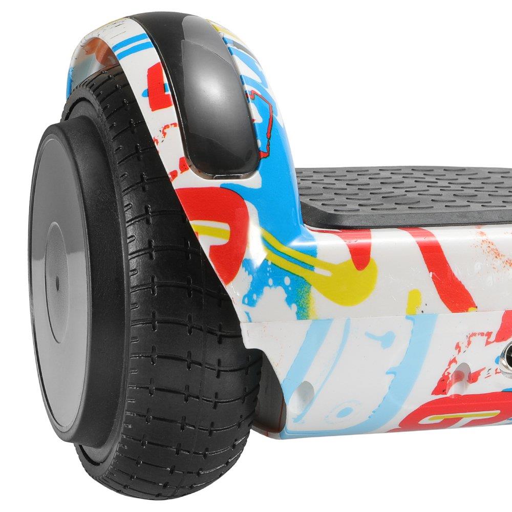 Imina 6.5 inch Self Balancing Scooter Hoverboard 500W with Bluetooth Speaker and StripLight - Brilliant