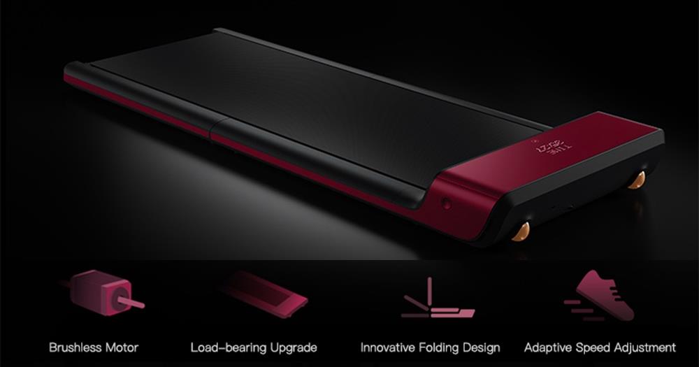 WalkingPad A1 Pro Walking Pad Smart Treadmill for Workout, Fitness Training Gym Equipment, Exercise Indoor & Outdoor with Manual and Automatic Mode, Remote Control, LED Display, Intelligent App Control, 100kg Load Capacity by Xiaomi - EU Version