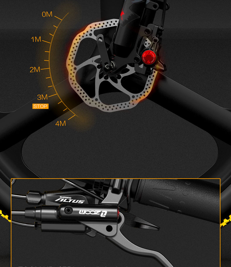 LANKELEISI XT750 Sports Edition Folding Electric Bike Bicycle 48V Panasonic 10.4AH 400W Motor 26x1.95 Tires Aluminum Alloy Frame Hydraulic Disk Brake Shimano 9 Speed Derailleur Max Speed 30km/h 100KM Mileage Range - Black Yellow