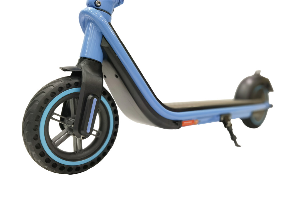 KUKUDEL 858 8.5 Inch Inflation-free Tire Electric Folding Scooter 5.2Ah Battery 250W Motor Max Speed 25km/h Non-zero start - Black