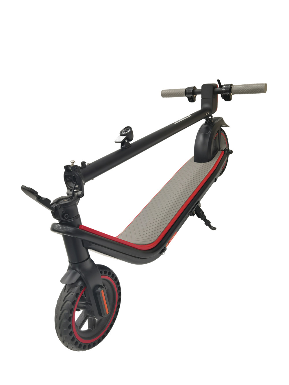 KUKUDEL 858 8.5 Inch Inflation-free Tire Electric Folding Scooter 5.2Ah Battery 250W Motor Max Speed 25km/h Non-zero start - Black