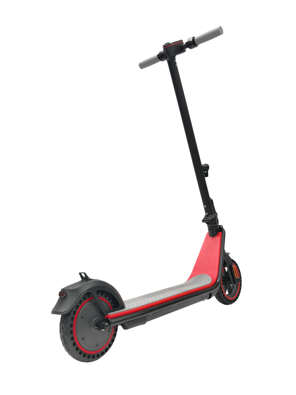 KUKUDEL 858 8.5 Inch Inflation-free Tire Electric Folding Scooter 5.2Ah Battery 250W Motor Max Speed 25km/h Non-zero start - Black