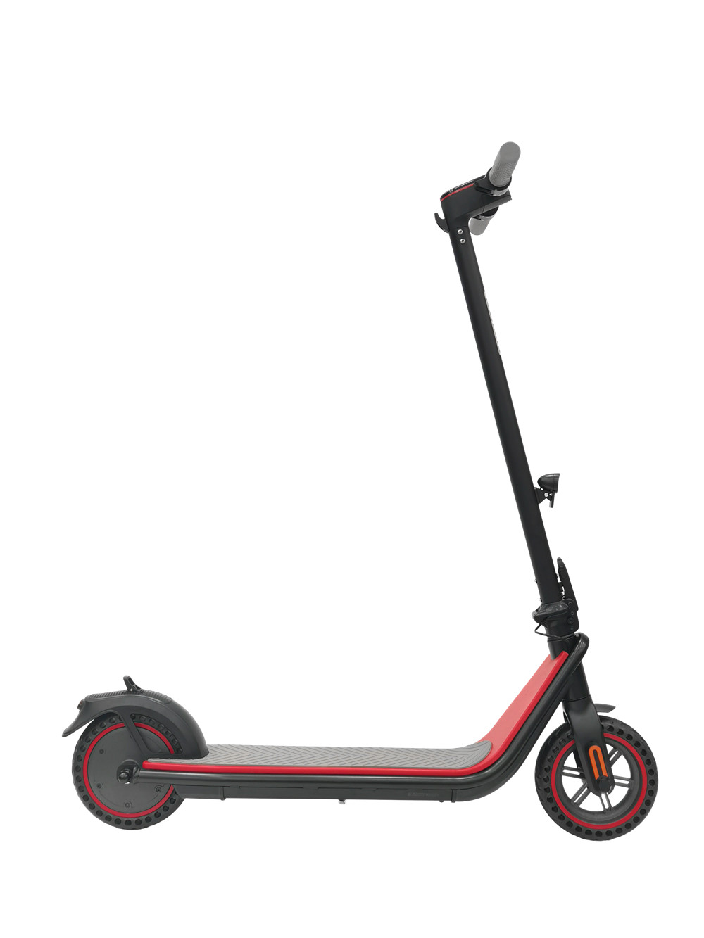 KUKUDEL 858 8.5 Inch Inflation-free Tire Electric Folding Scooter 5.2Ah Battery 250W Motor Max Speed 25km/h Non-zero start - Black