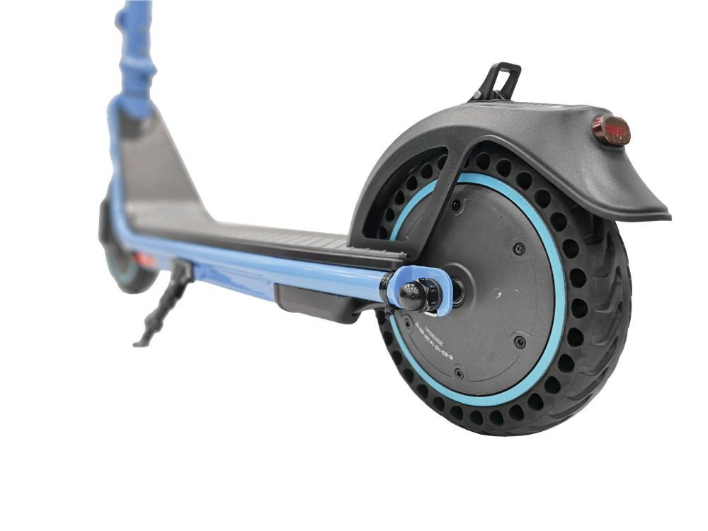 KUKUDEL 858 8.5 Inch Inflation-free Tire Electric Folding Scooter 5.2Ah Battery 250W Motor Max Speed 25km/h Non-zero start - Black