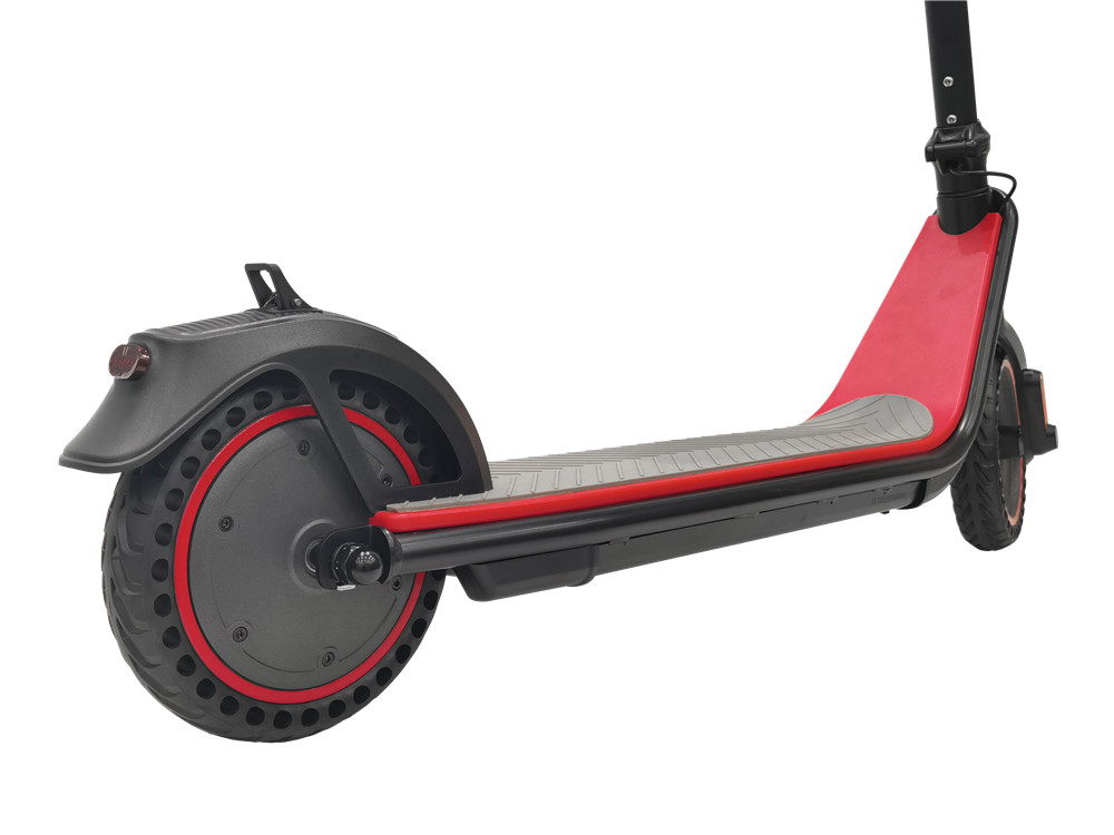 KUKUDEL 858 8.5 Inch Inflation-free Tire Electric Folding Scooter 5.2Ah Battery 250W Motor Max Speed 25km/h Non-zero start - Black