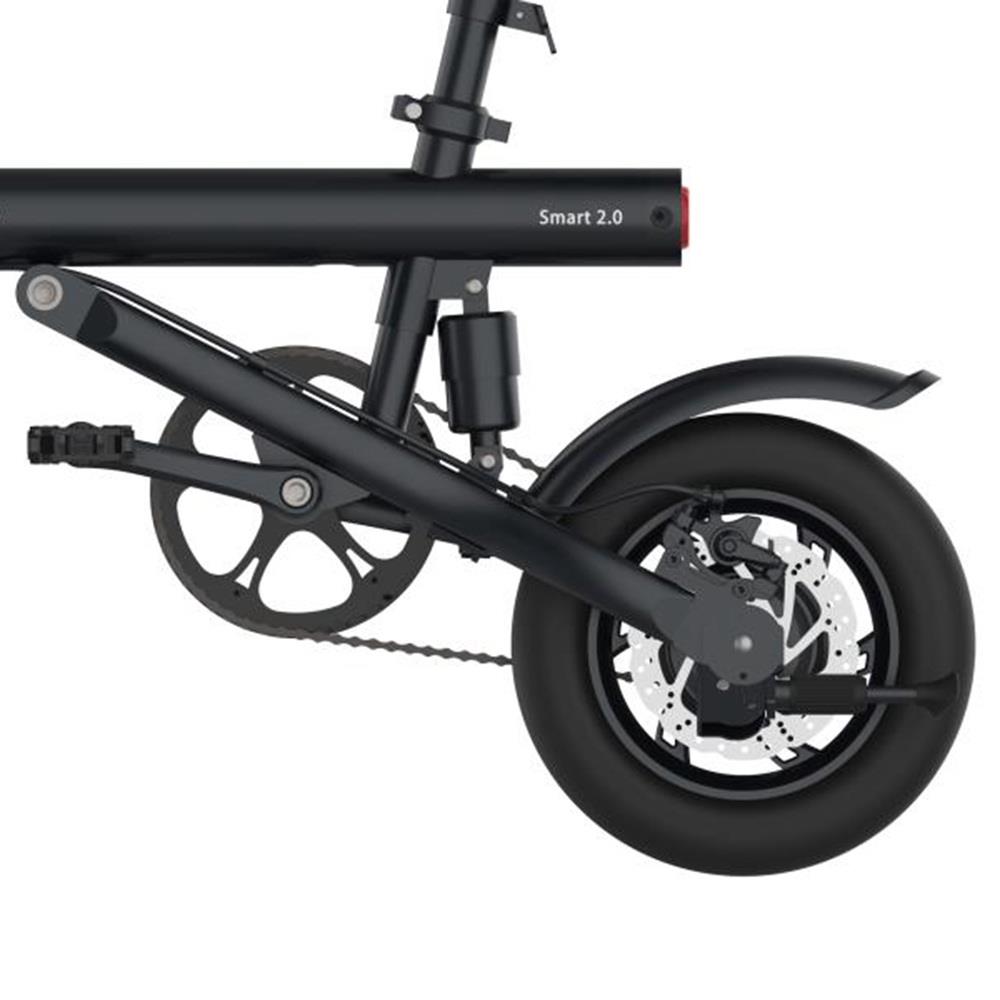 Baicycle Mini Electric Folding Bike 12 Inch tire 7.8Ah Battery 250W Motor Max Speed 25km/h Dual Disk brake moped mode max 50km range Aluminum alloy body 3 Riding Modes - Black