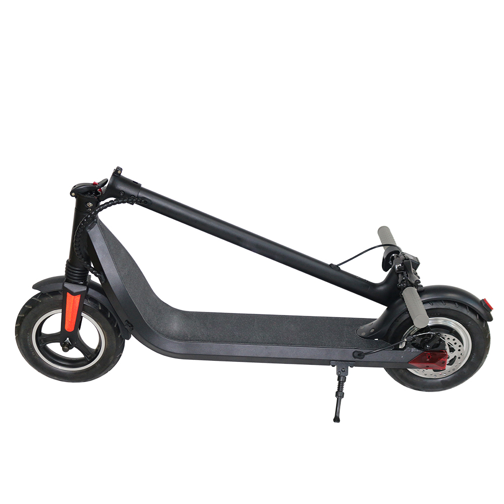 ES-E10 10 Inch tire Electric Folding Scooter 7.5Ah Battery 350W Motor Max Speed 25km/h Aluminum alloy body Max 25-30km range - Black
