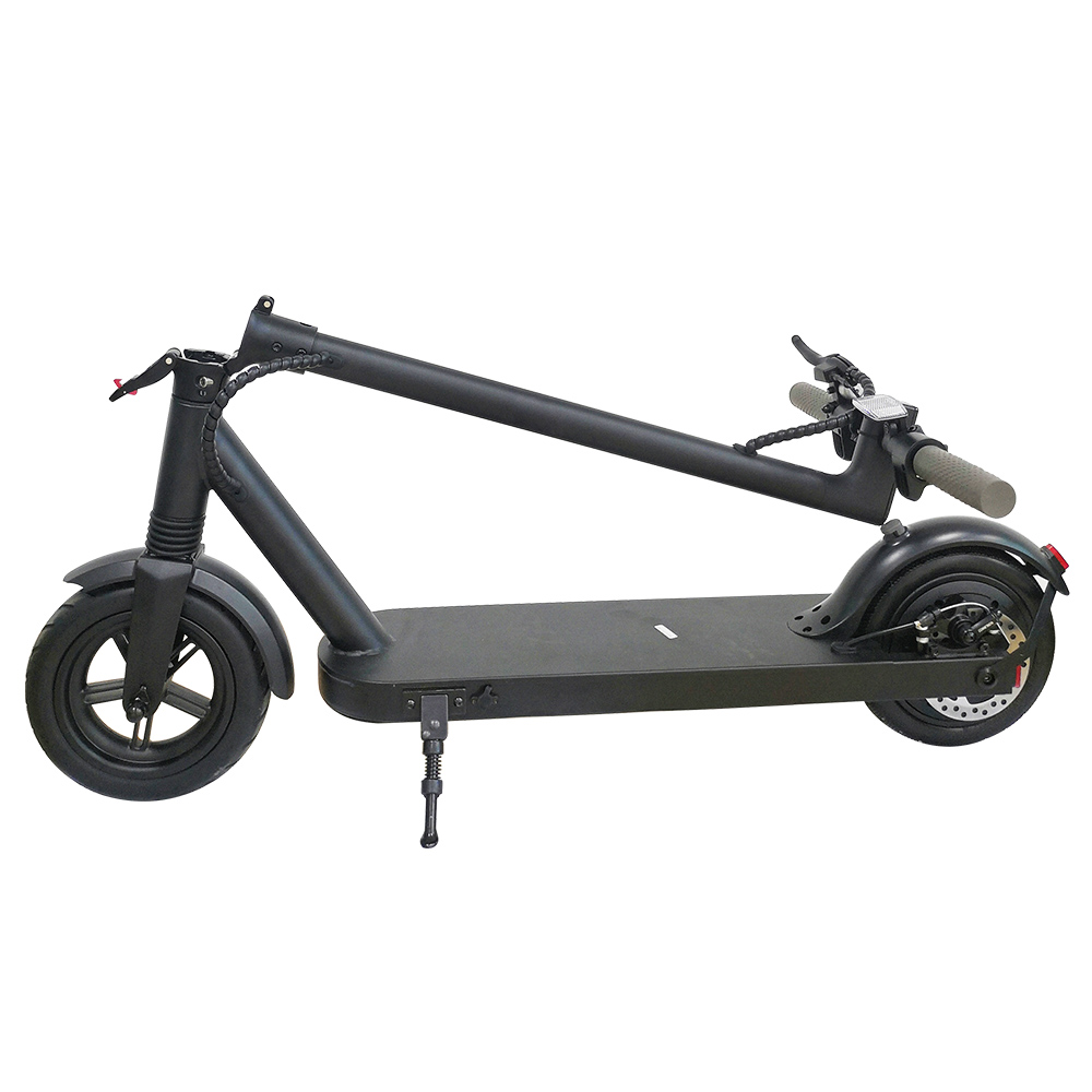 E8 Electric Folding Scooter 8.5 Inch tire 7.5Ah Battery 350W Motor Max Speed 20km/h Rear Disk brake max 25km range 3 Speed Modes - Black