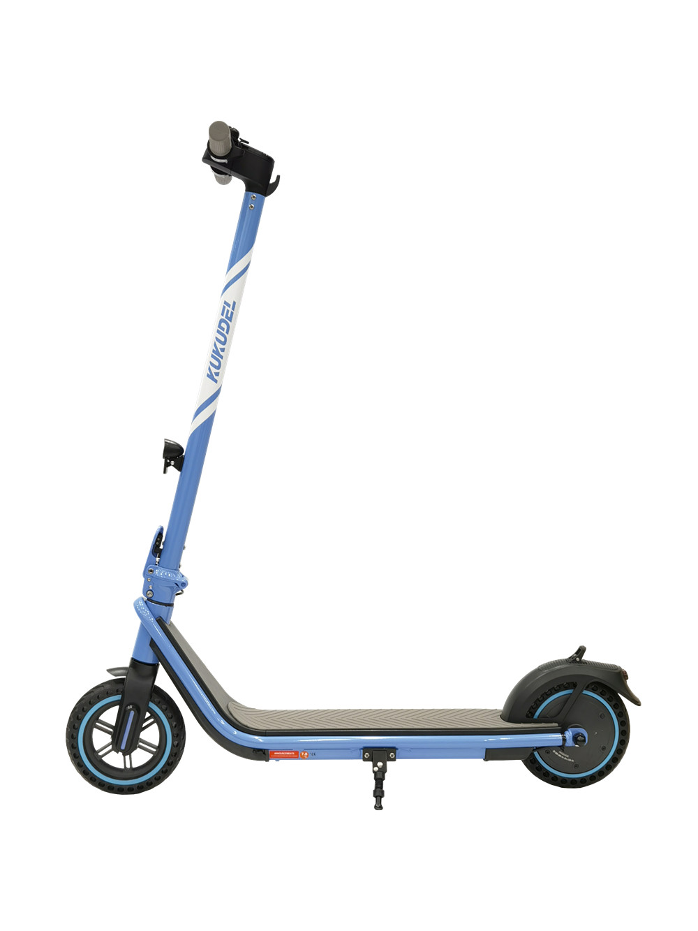 KUKUDEL 858 8.5 Inch Inflation-free Tire Electric Folding Scooter 5.2Ah Battery 250W Motor Max Speed 25km/h Non-zero start - Black