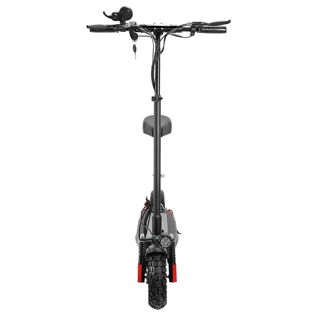 KUGOO KIRIN M4 PRO Folding Electric Scooter 10" Off-road tyre 500W Brushless Motor 48V 16Ah Battery 3 Speed Modes Dual Disc Brake Max Speed 45KM/h LED Display 60KM Long Range - Black